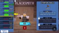 The Blacksmith Class (Image via Roblox)